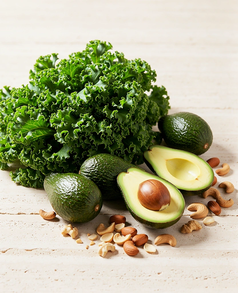 Frische gesunde Zutaten